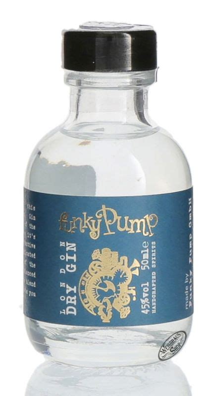 Funky Pump London Dry Gin Vol L Miniatur Weisshaus Shop