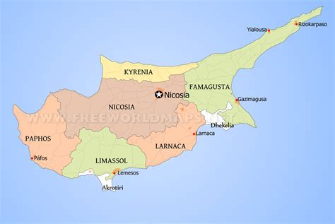 cyprus map images