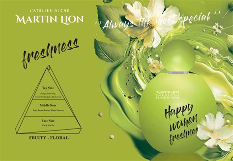 Парфюм Martin Lion Happy Womans - Freshness, вдъхновен от Scandalous ...