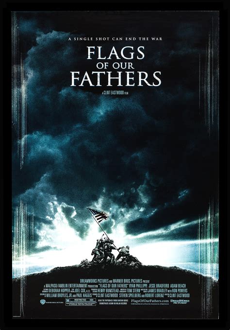 FLAGS OF OUR FATHERS * CINEMASTERPIECES WAR 1SH ORIGINAL MOVIE POSTER