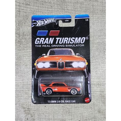 Hot Wheels Gran Turismo Bmw Csl Race Car Shopee Malaysia