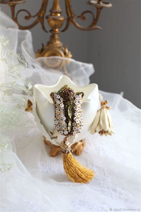 Серия " От 3 до 10" . Брошь-кулон" Тюльпан №3." – купить в интернет ...