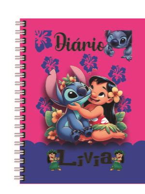 Arquivo Digital Agenda Lilo E Stitch Compre Produtos Personalizados