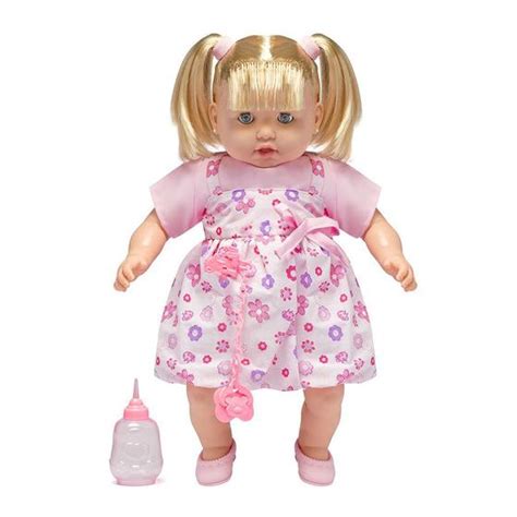 Brinquedo Infantil Boneca Fala Frases Sonho Azul Cotipl S