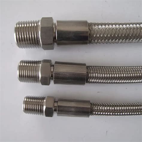 high temperature  stainless steel teflon flexible rubber hose buy