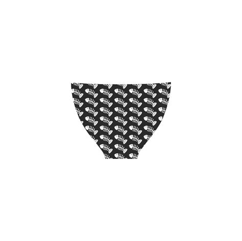Fish Bones Pattern Custom Bikini Swimsuit Model S01 ID D1375836