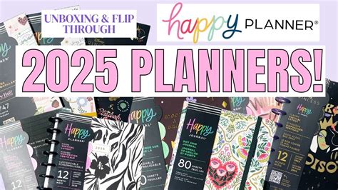 Happy Planner Planners Fall Release Unboxing Flip Through