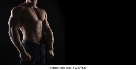 Naked Torso Athlete Bodybuilder Man On Stock Photo Shutterstock