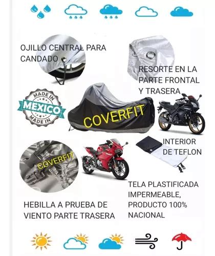 Funda Impermeable Para Motocicleta Italika Vort X Envío gratis