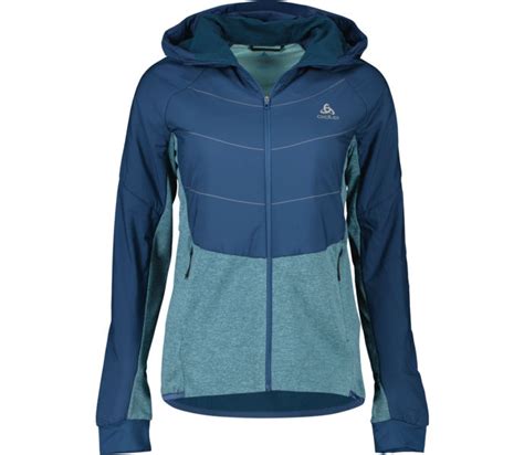 Odlo Run Easy S Thermic W L Parjacka Blue Wing Teal K P Online Hos