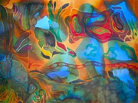 history  silk painting  roy bush blog