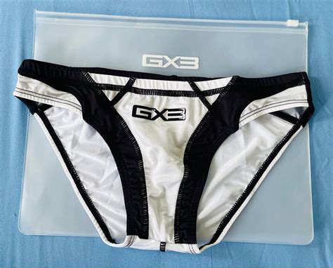 Gx Splash Bikini Underwear White Black Men S Fashion Bottoms New