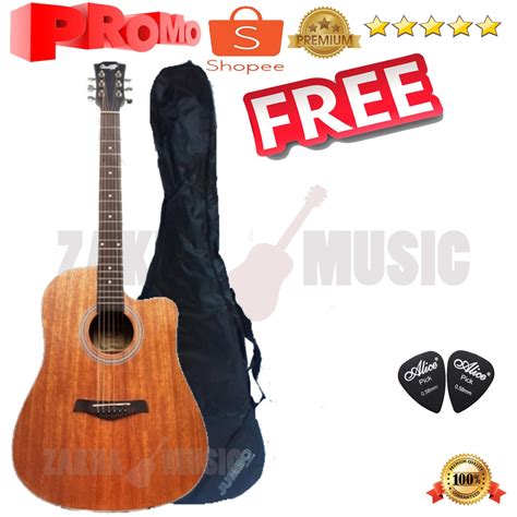 Jual Super Promo Gitar Akustik Merk Cowboy Original Tipe Gwc Na