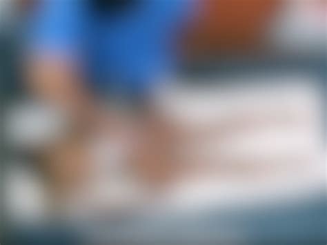 Horny Masseur Man Puts His Hand All Over The Body Of A Year Old Girl And He Likes His Cock