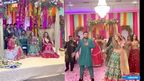 Shahveer Jafry Brother Ayan Jafry Romantic Dance With Wife Bride