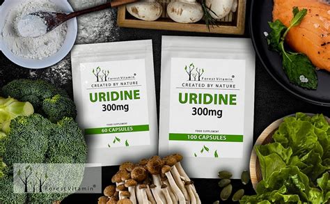 URIDIN - Forest Vitamin Uridine Monophosphate 300mg - Kapseln ...