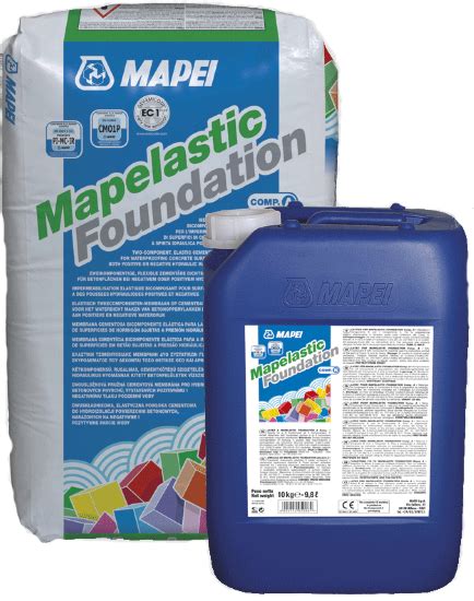 Mapei Mapelastic Foundation Гидроизоляция двухкомпонентная Компонент А ...