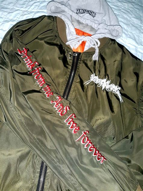 VETEMENTS BOMBER JACKET, Men's Fashion, Coats, Jackets and Outerwear on ...