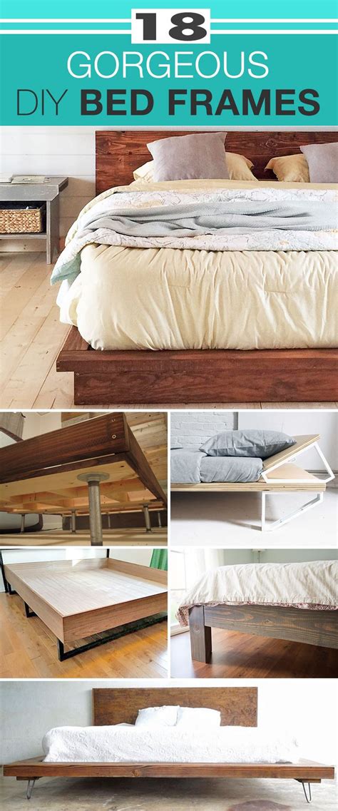 Gorgeous Diy Bed Frame Ideas Projects The Budget Decorator Diy