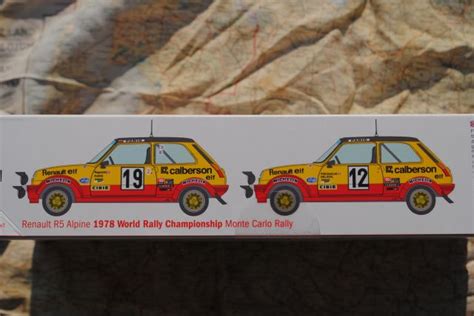 Italeri 3652 Renault R5 Alpine Rally Grootste Modelbouwwinkel Van Europa