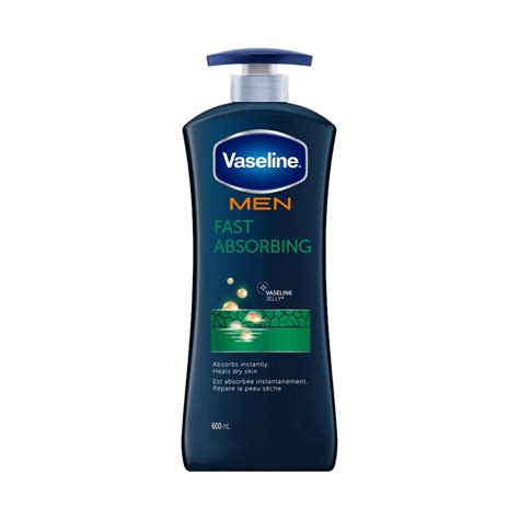 Vaseline Men Fast Absorbing Lotion 600ml The U Shop