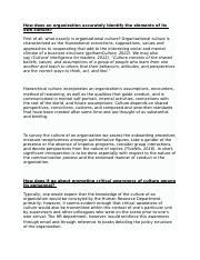 Bus Discussion Assignment Docx How Does An Organization