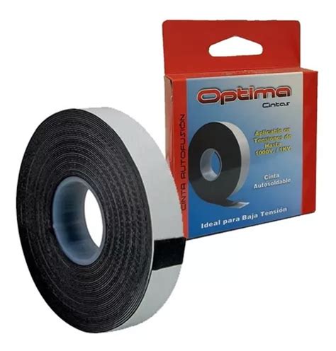 Rollo De Cinta Autosoldable Optima 19mm X 5mt Baja Tension Cuotas Sin