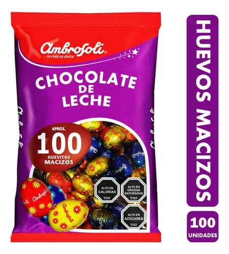 Huevitos De Pascua Huevos Macizos Ambrosoli Bolsa Un Cuotas