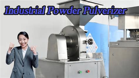 How To Master Everything About Industrial Powder Pulverizer? - YouTube