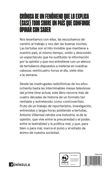Tertulianos - Antonio Villarreal | PlanetadeLibros