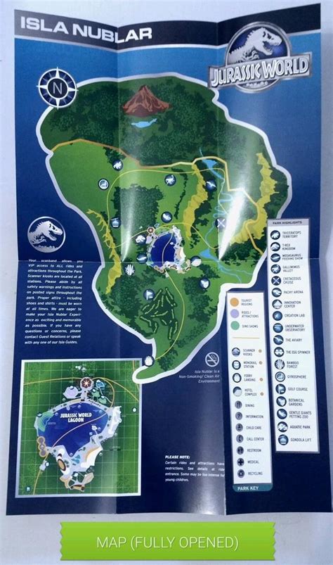 Jurassic World Official Park Brochure Movie Prop Rare And Limited Replica New 1756390989