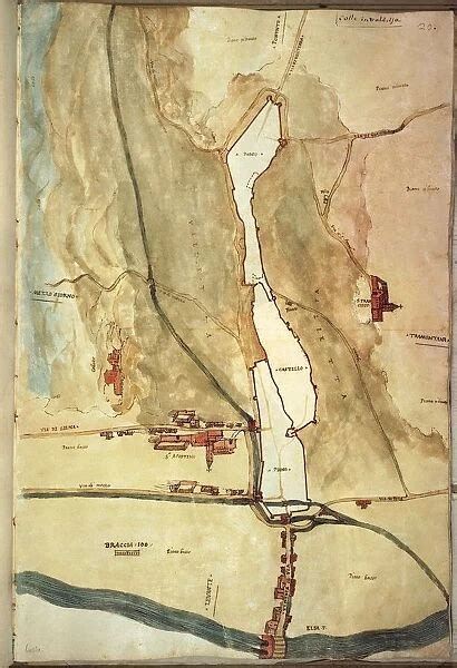 Map Of Colle Val D Elsa Tuscany Region Italy Our Beautiful Wall Art