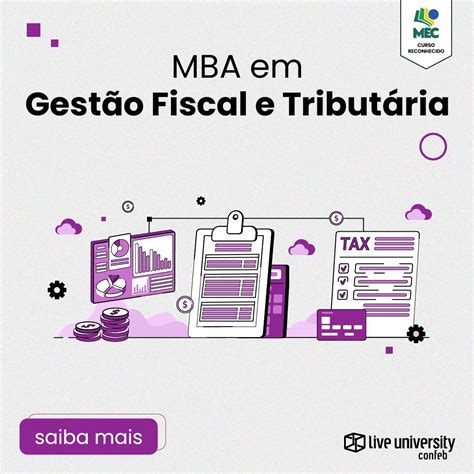 Mba Gestao Fiscal E Tributaria - Novo - MBA em Gestão Fiscal e Tributária - Online | Live University ...