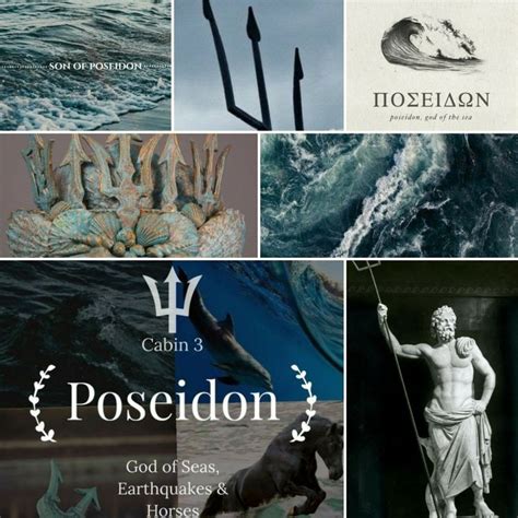 Poseidon Aesthetic Percy Jackson Art Jackson S Art Greek Gods