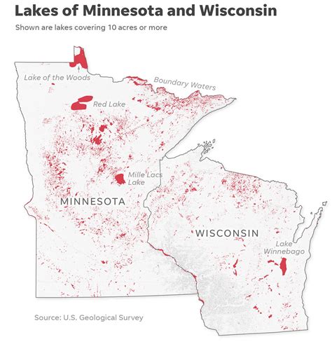 How Many Natural Lakes Are In Wisconsin at Lachlan Legge blog