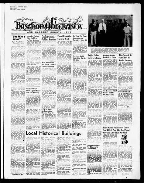 Bastrop Advertiser and Bastrop County News (Bastrop, Tex.), Vol. [118