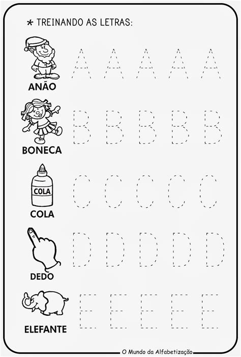 Educa X Atividades De Portugues 1 Ano Alfabeto