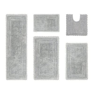 X Novelty Tufted Bath Rug Get Naked Grey Target