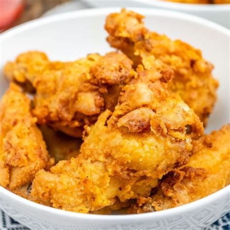 Mustard Fried Chicken Wings 100k Recipes