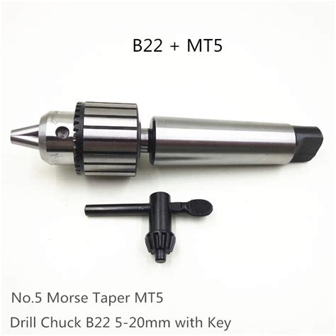 Morse Taper Shank Drill Chucks With Key Set Drill Chuck B22 5 20mm With