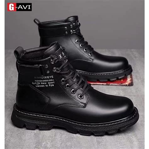 Giày thể thao cao cổ nam hot trend mẫu boot nam trẻ trung cá tính AVi Shopee