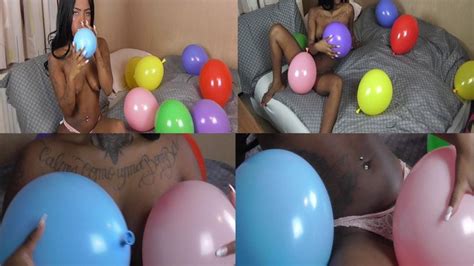 Ebony Babe Balloon Fetish Fetish Austria Clips4sale