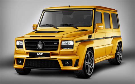 Gold Mercedes Benz G Class