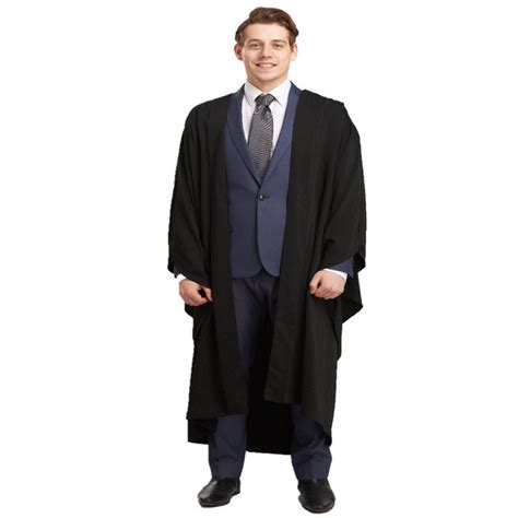 Uk University Students Black Bachelors Graduation Gown Churchill Gowns
