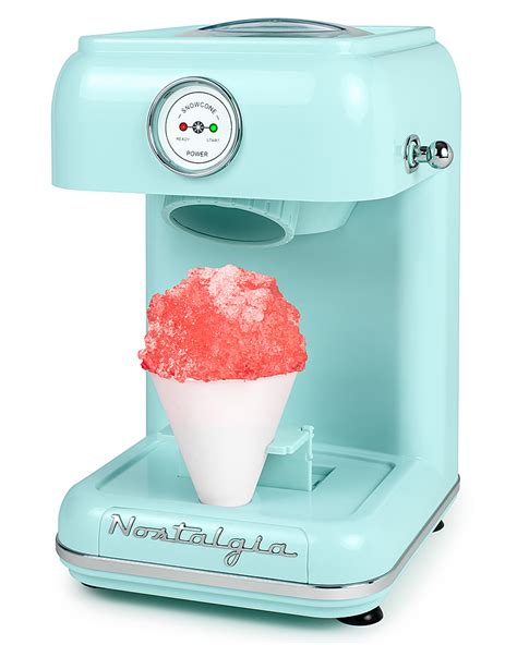 Best Buy: Nostalgia CLSC1AQ Classic Retro Snow Cone Maker Aqua CLSC1AQ