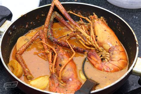 qidran udang galah masak lemak