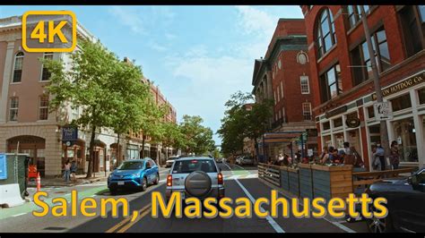 Driving in Downtown Salem, Massachusetts - 4K60fps - YouTube