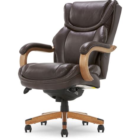 La Z Boy Harnett La Z Boy Big And Tall Ergonomic Executive Office Chair With Comfort Core