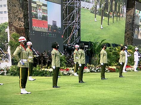 Yonkav 4 Kijang Cakti Hadiri Upacara Virtual HUT TNI Ke 76 Yonkav 4 KC