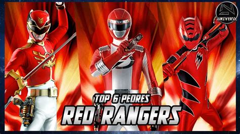 TOPS PEORES RED POWER RANGERS LONELY UNIVERSE YouTube